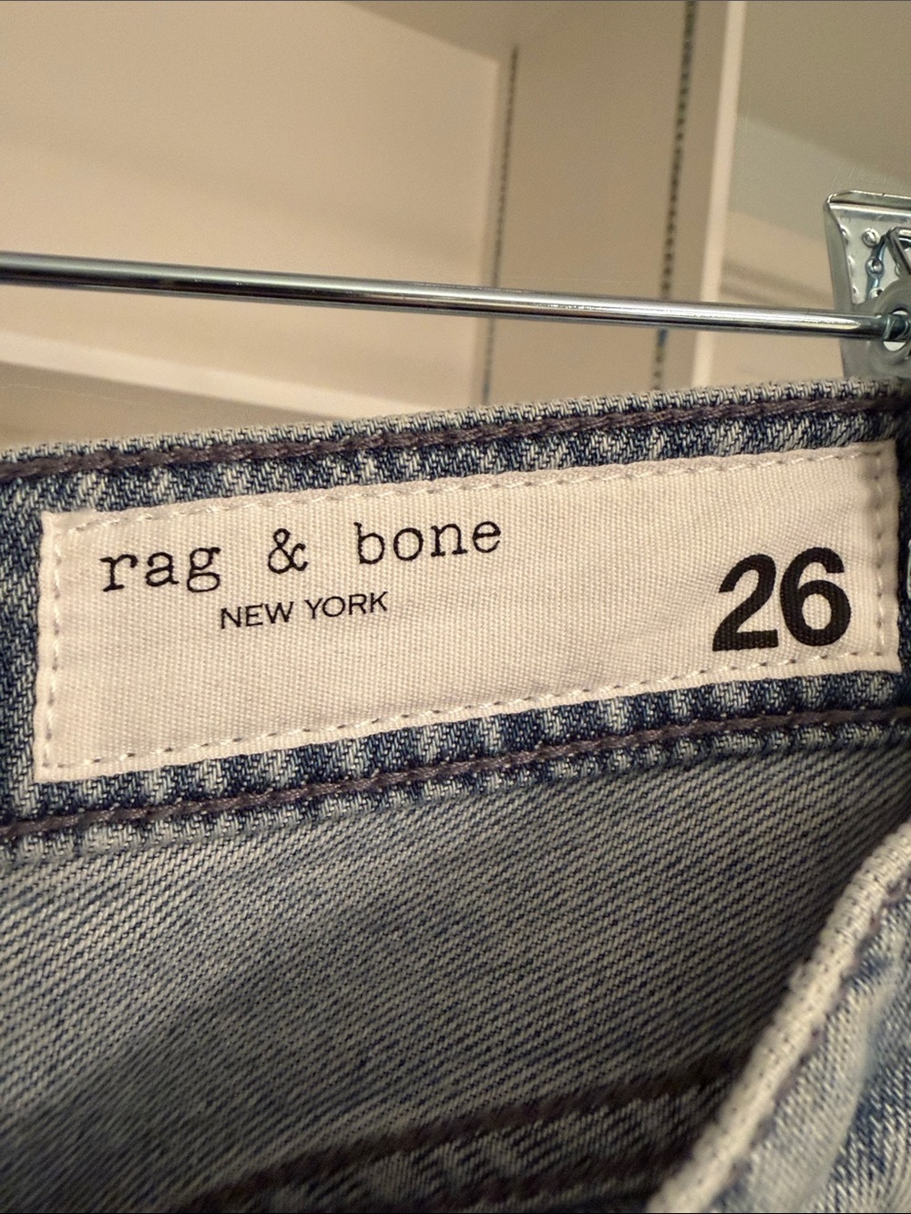 rag & bone Featherweight Sofie High-Rise Full Length Ultra Wide Jean - Picture 2 of 5